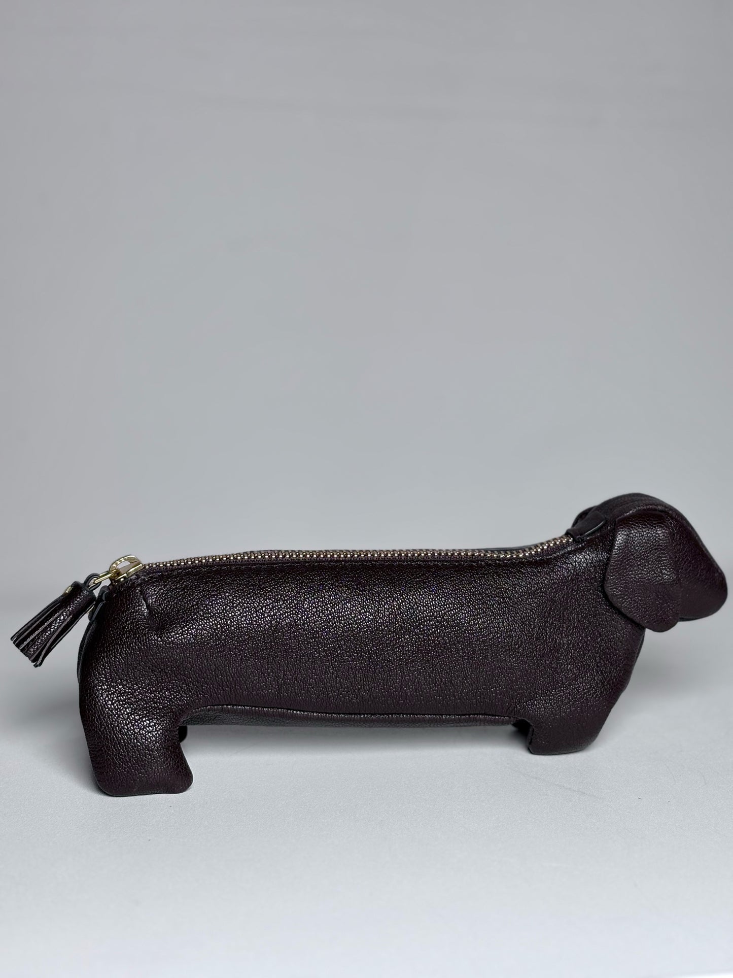Anya Hindmarch London Dog Leather Pre-owned Brown Rare Purse