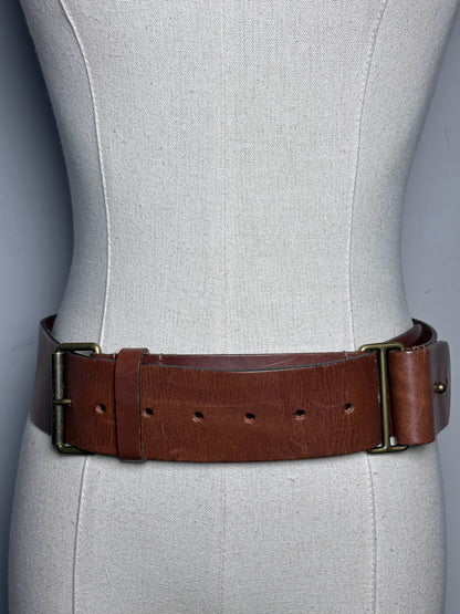 Burberry 27.5"-35" Womens Tan Leather Belt