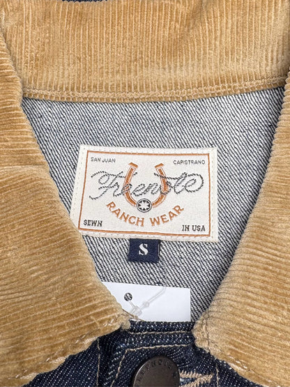 Men's Size S Freenote Cloth 1900s Blue Denim Rare Pre-Owned 1950s Inspired Jacket