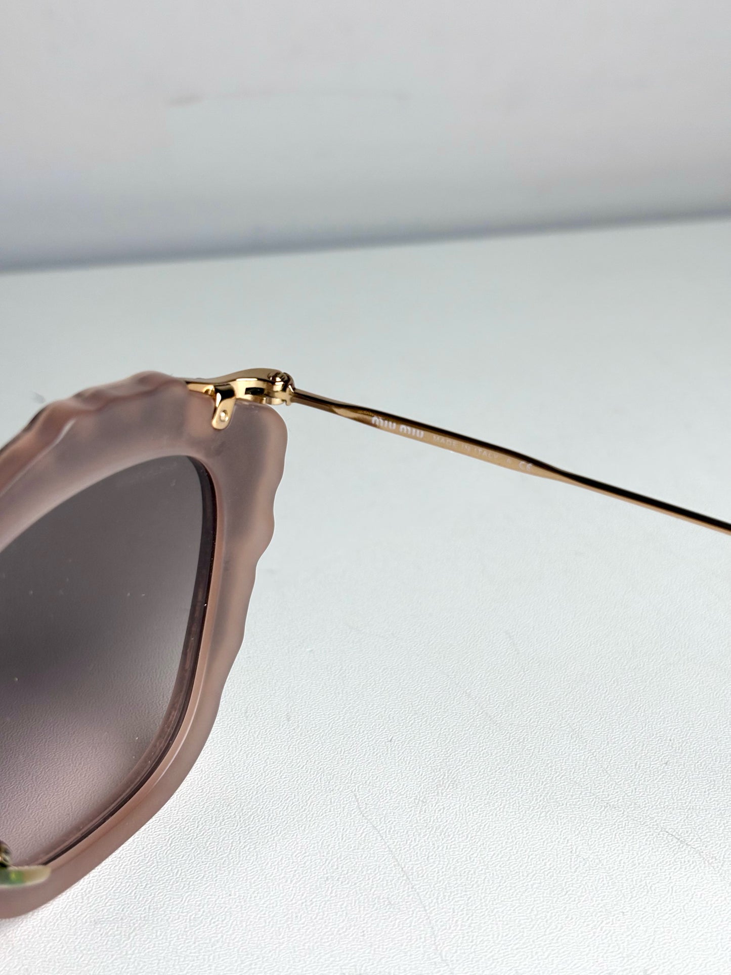 Miu Miu "Crystal Glam" Crystal Embellishments Pre-owned Sunglasses
