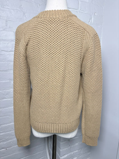 Women Size 0 Kilte Tan "The Allison Cardigan" Sweater