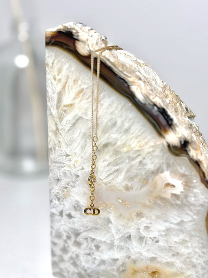 Gold Plated Christian Dior Necklace