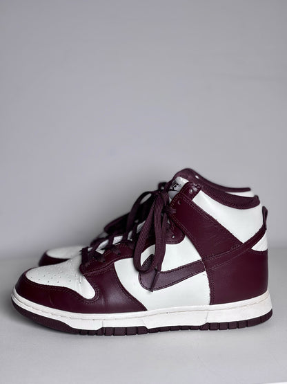 W Shoe Size 8.5 Nike Burgundy Crush High Top Pre-owned Sneakers