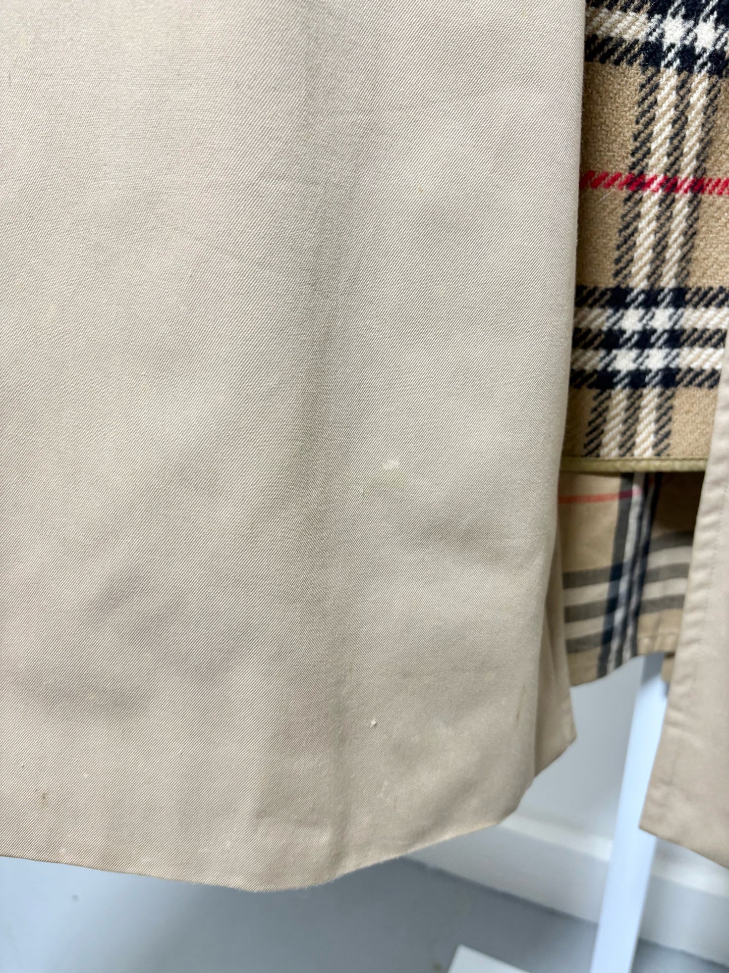 Burberrys' Khaki Cotton Solid Men's Coat