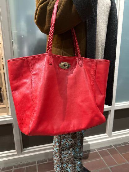 Mulberry Dorset Red Nappa Leather Tote