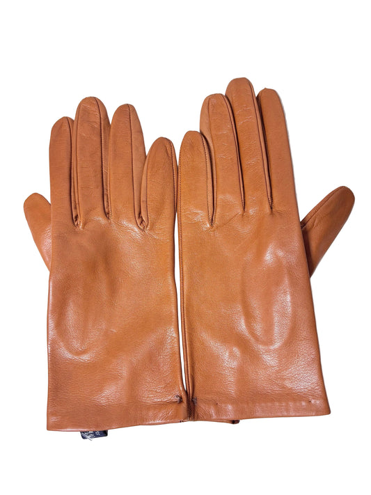Madova Small Camel Leather, Silk Lining Ladies Gloves