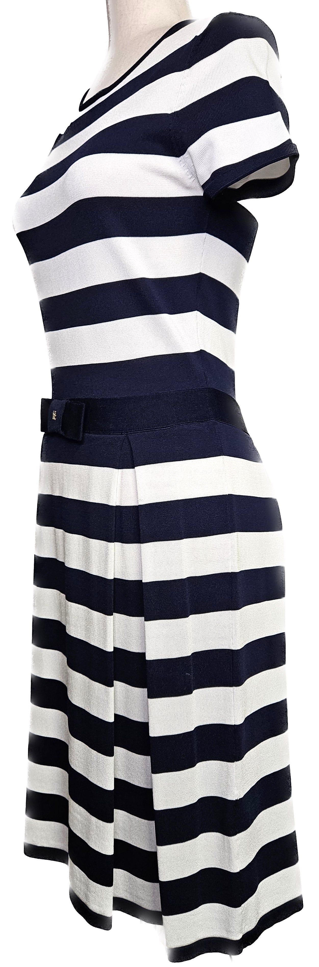 Carolina Herrera Nautical Knit Dress