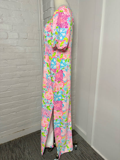 Women Size 8 Lilly Pulitzer Pink Patchwork Polyester NWT Dress