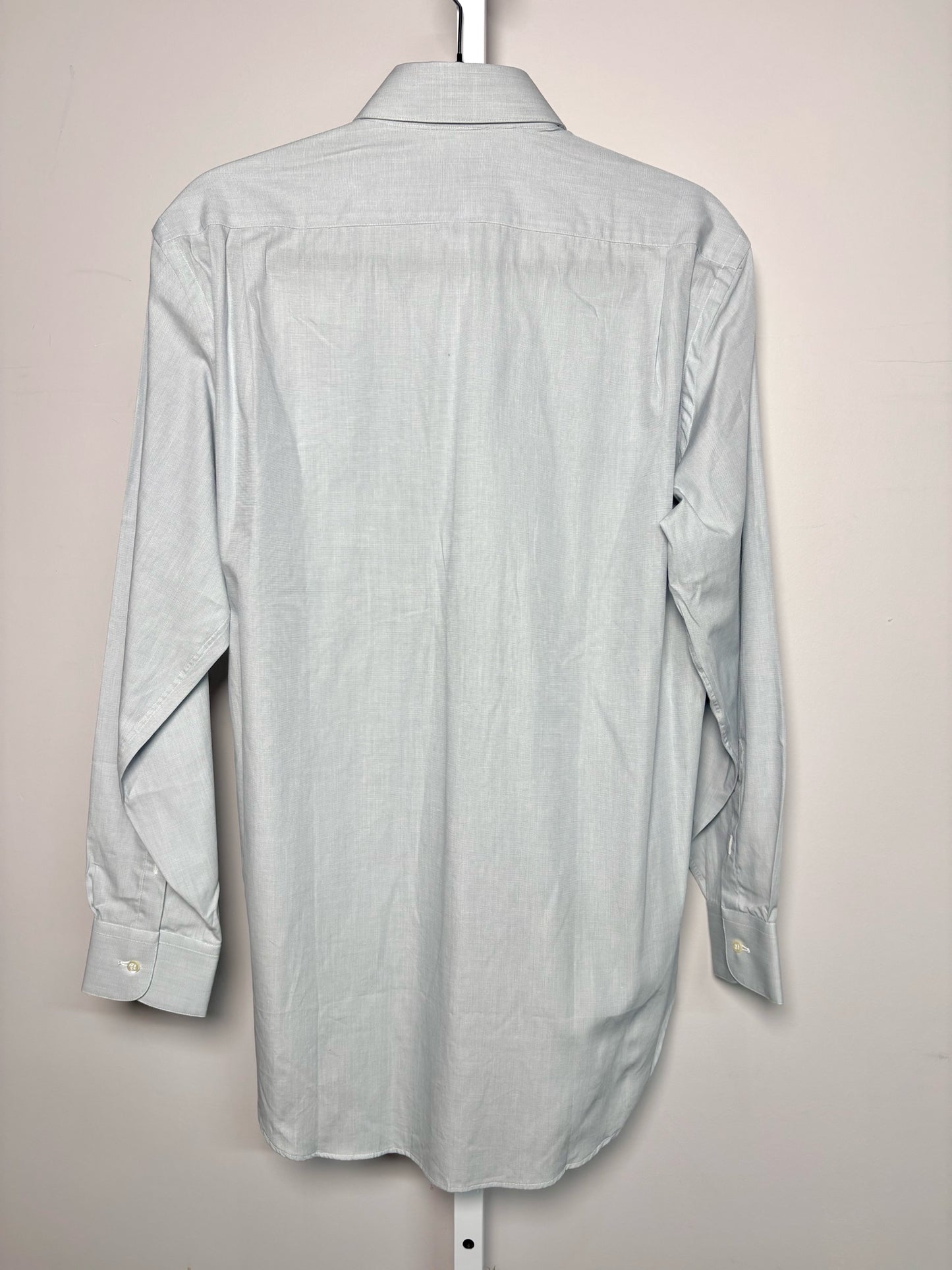 Fendi Blue Cotton Men's Shirt