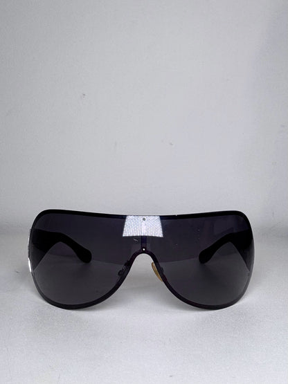Marc Jacobs Pre-owned Black, Gradient Shield Sunglasses