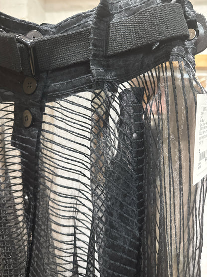 Women Size S Nu Black Black Sheer Maxi Special Occasion Skirt