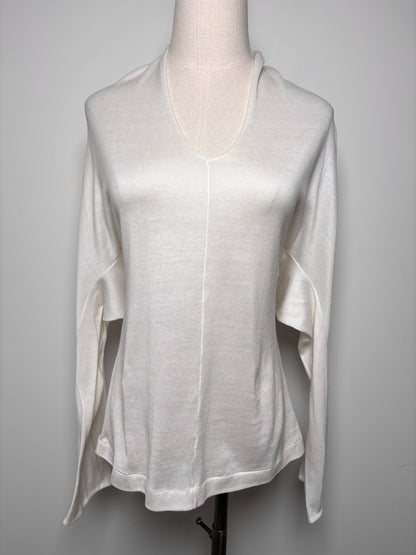 Women Size 38 (2 US) Angelos Figus White Solid Shirt