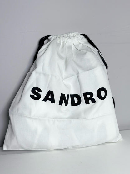 W Shoe Size 40 Sandro Green & white Leather Sneakers