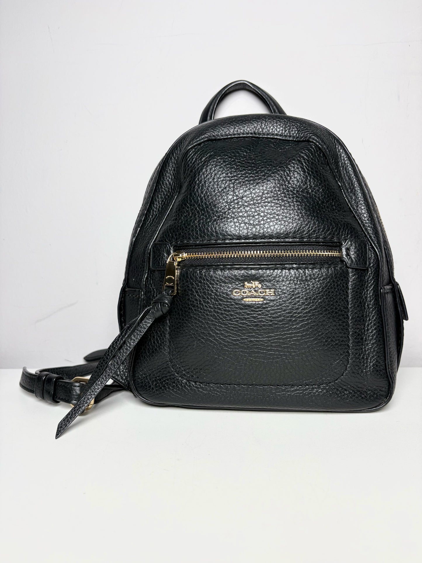 Coach Andi #F30530 Leather Pre-owned Black Cowhide Purse