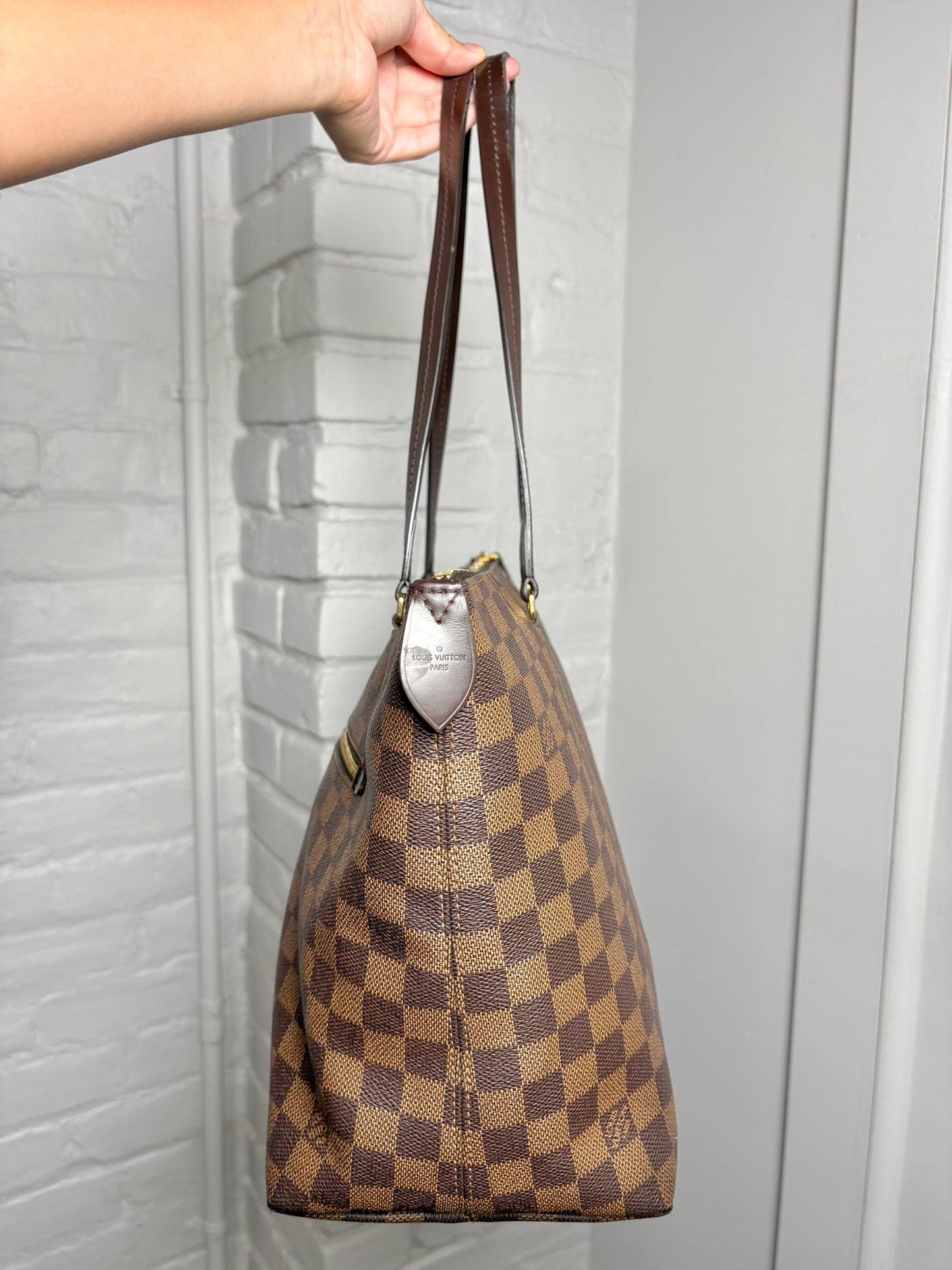 Louis Vuitton Iena Damier Brown Tote MM