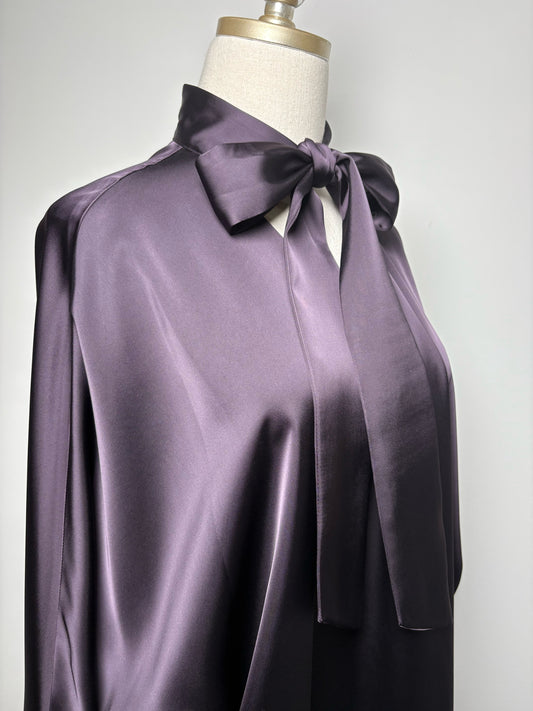 Women Size L Sachin + Babi Plum Sequins NWT Top