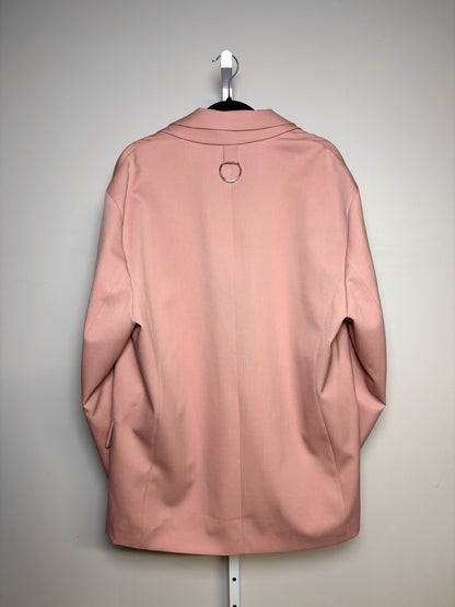 Women Size M Tibi Light Pink Liam Double Lapel Jacket/Blazer NWT Pre-owned