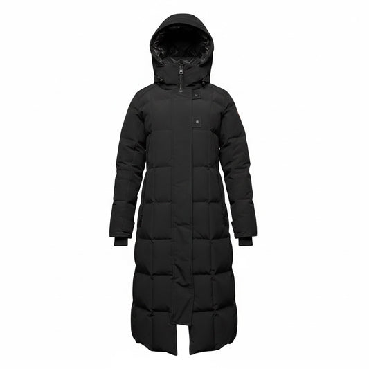 Canada Goose Elmwood Down Box Quilt Artic Tech Fabric Women's Pre-owned Parka