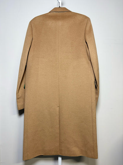 Valentino Tan Camel Hair Solid Men's Mens Size 40 (M) Coat