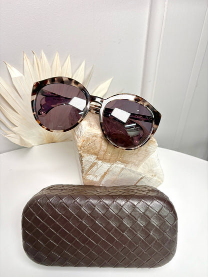 Acetate Bottega Veneta Tortoise shell Sunglasses