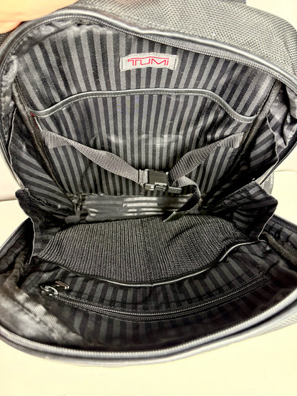 Tumi Black Ballistic Nylon Men's Backpack