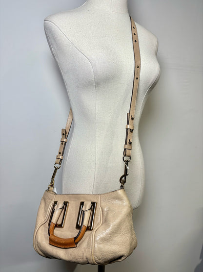 Chloe Solid Leather Pre-owned Beige Small Purse