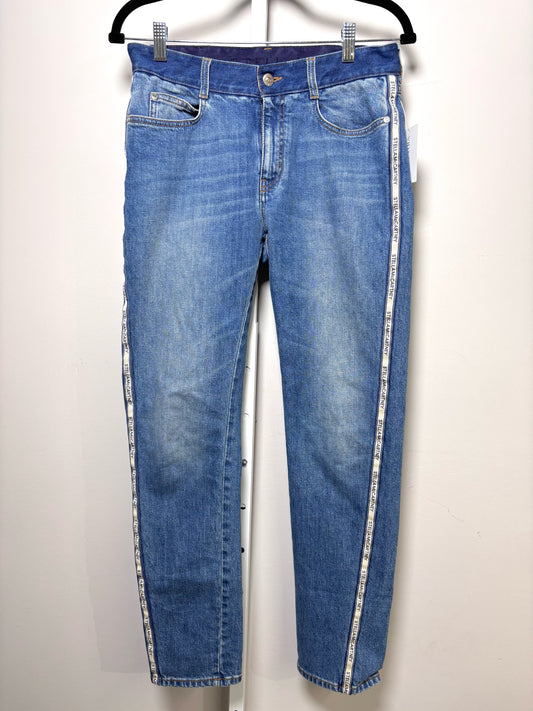 Women Size 27 (4, US) Stella McCartney Blue Solid Denim Jeans