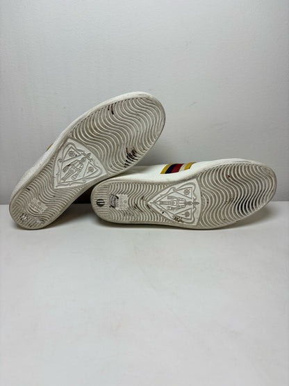 Size 38 (8) Gucci Ace High 'Lace" Sneaker Leather Women's