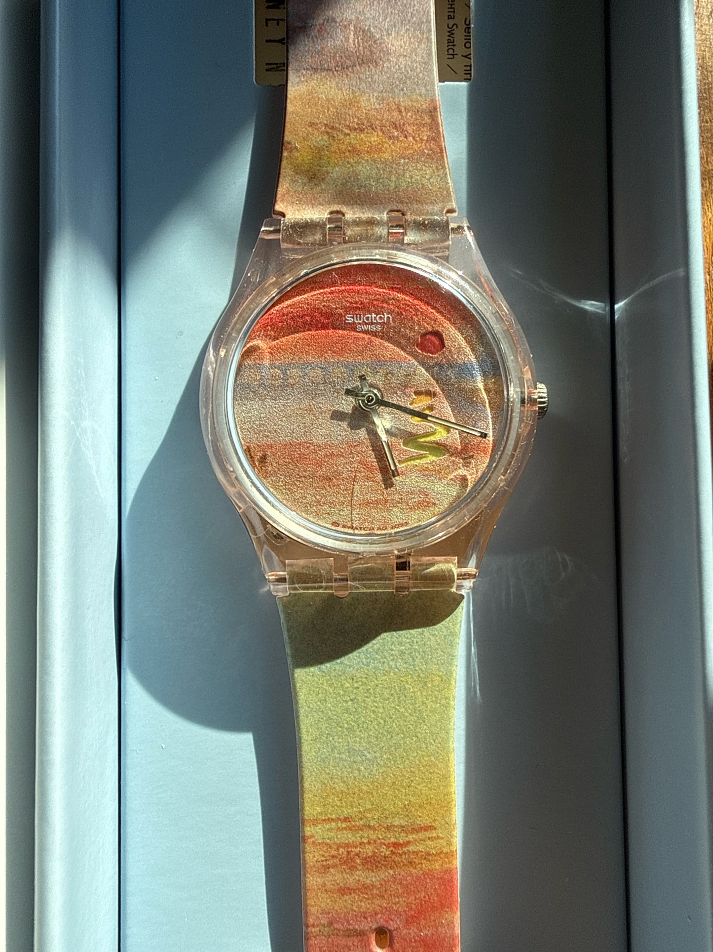 Swatch x Tate Gallery Collection PVC | New in Box Pre-owned Unisex Watch