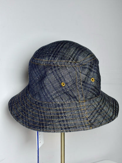 Burberry Pure cotton Pre-owned, NWT Blue One Size Hat