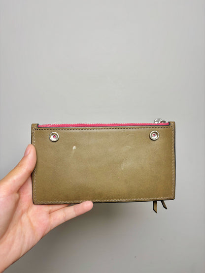 Leather Rag & Bone Atlas Camo Embossed Purse Woven Strap