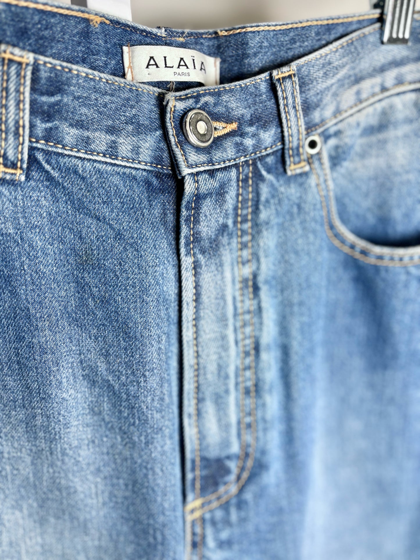 Women Size 40 (US 4) Alaia Denim Jeans