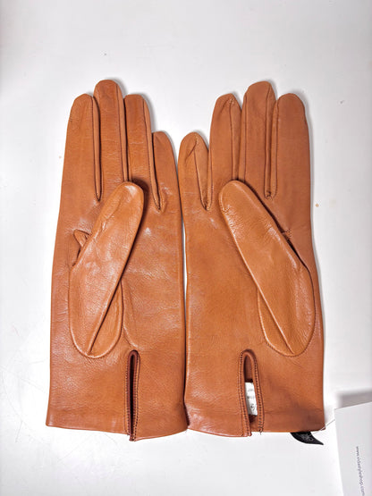Madova Small Camel Leather, Silk Lining Ladies Gloves