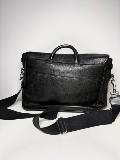 Mulholland Black Leather Men's Bag