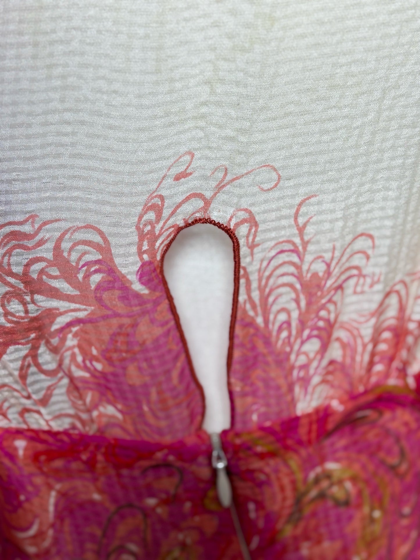 Women Size 6 Anna Sui Pink Print Dress