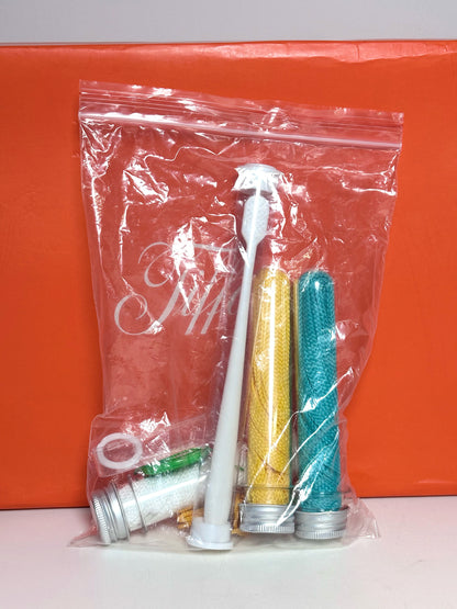 W Shoe Size 12 Nike x Tiffany & Co. Tiffany Blue, Black Leather High Top Sneaker