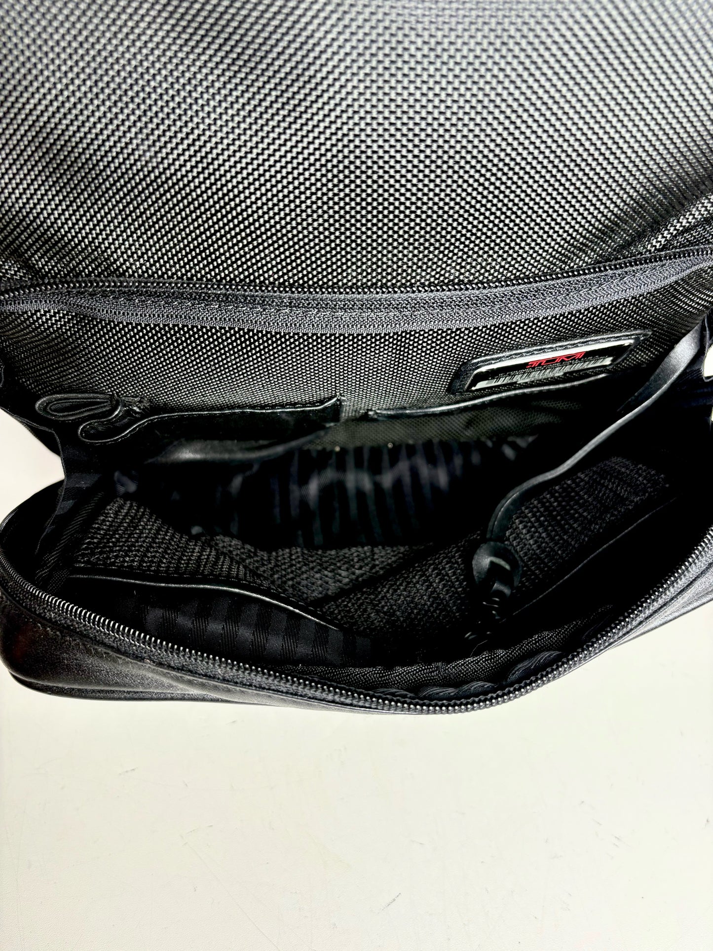 Tumi Black Ballistic Nylon Men's Backpack