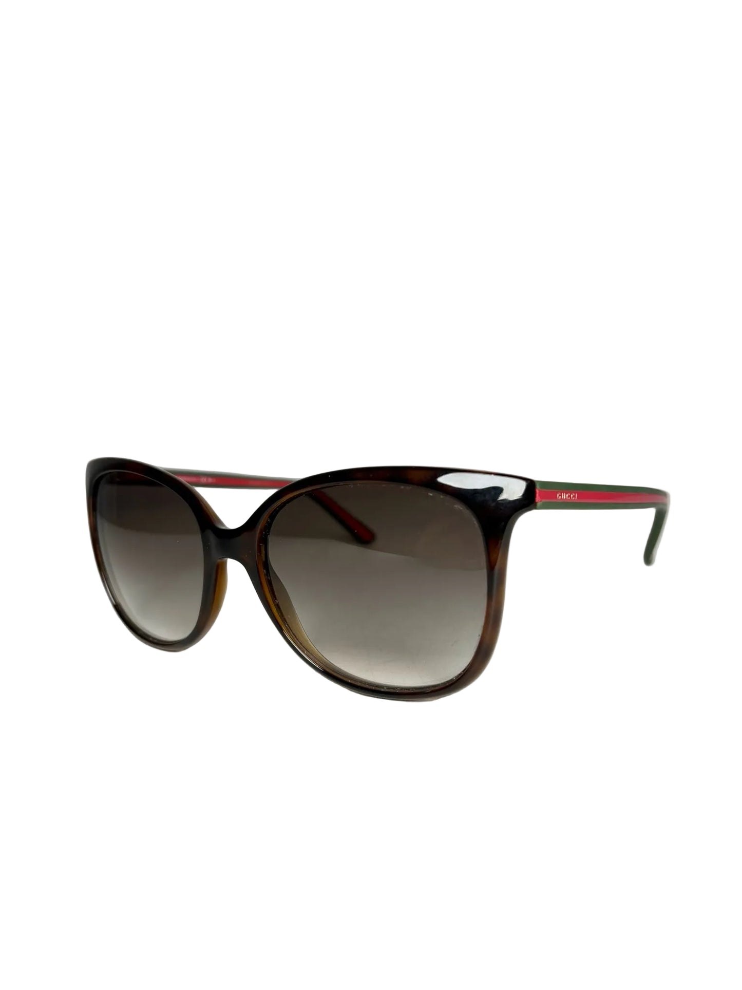 Sunglasses with signature red, green Web stripe