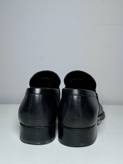 Men's Gucci Black Leather Size 11.5 Pre-owned Dress Shoes
