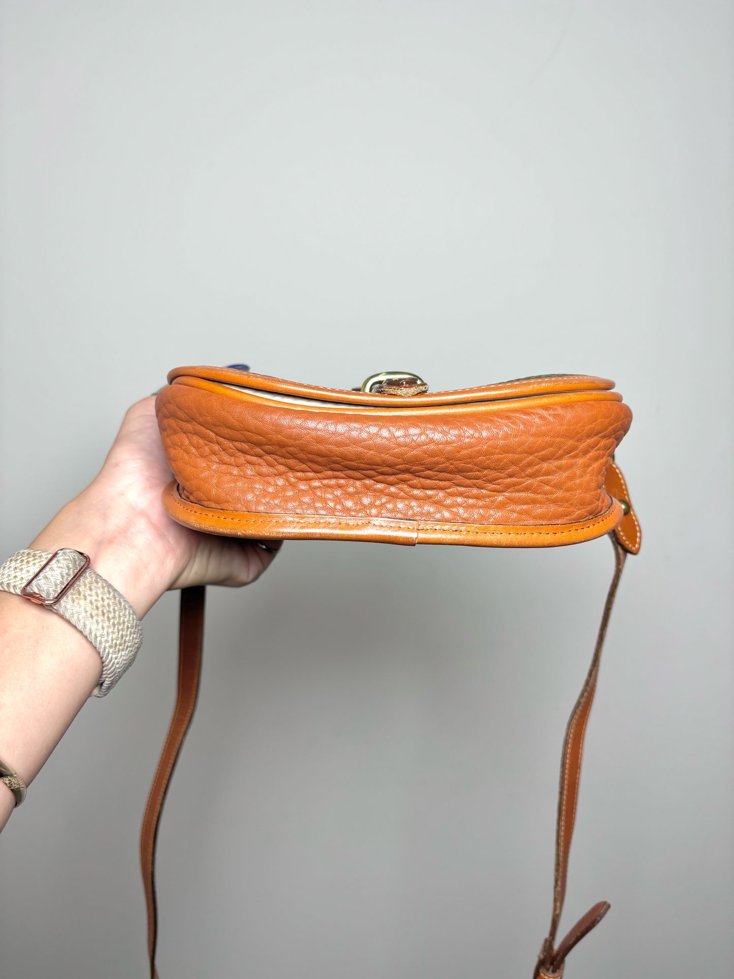 Leather Dooney & Bourke Leather Pre-owned Black, brown, gray Small Purse