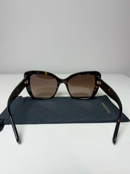 Dolce & Gabbana Brown  Acetate Havana 4348 Sunglasses