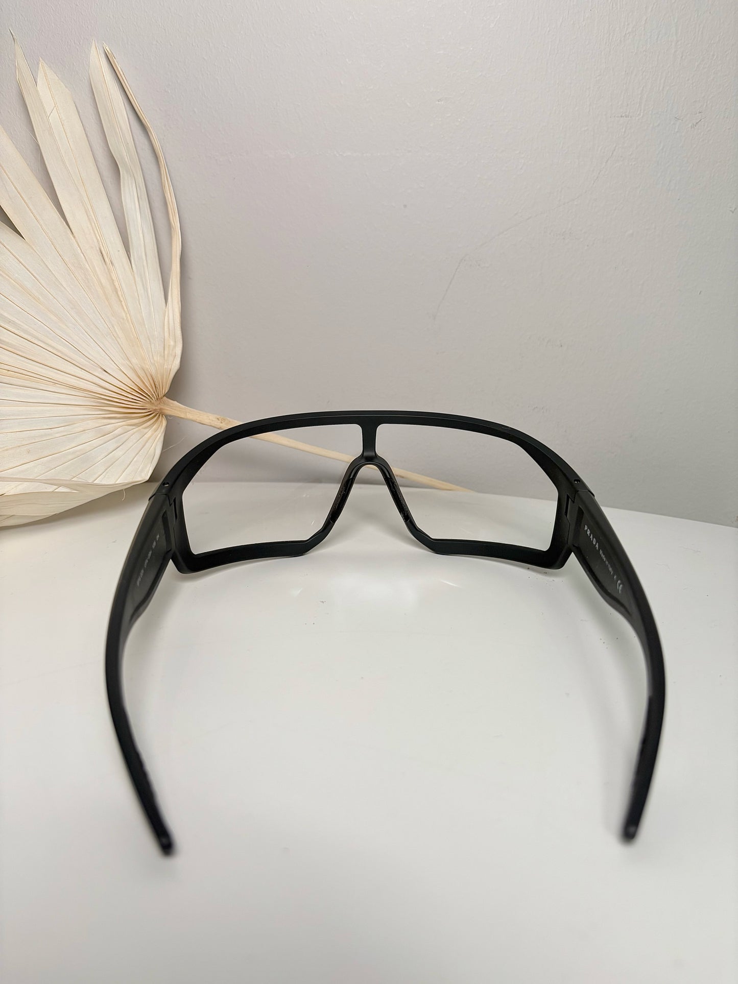 Prada Gray Men's Linea Rossa Sunglasses