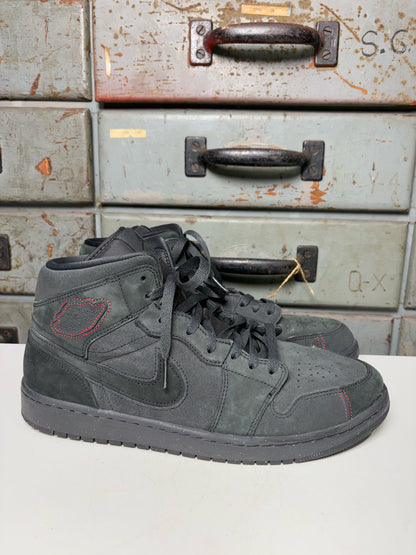 Nike Black Suede Solid 12 Men's Air Jordan SE Craft Shoes