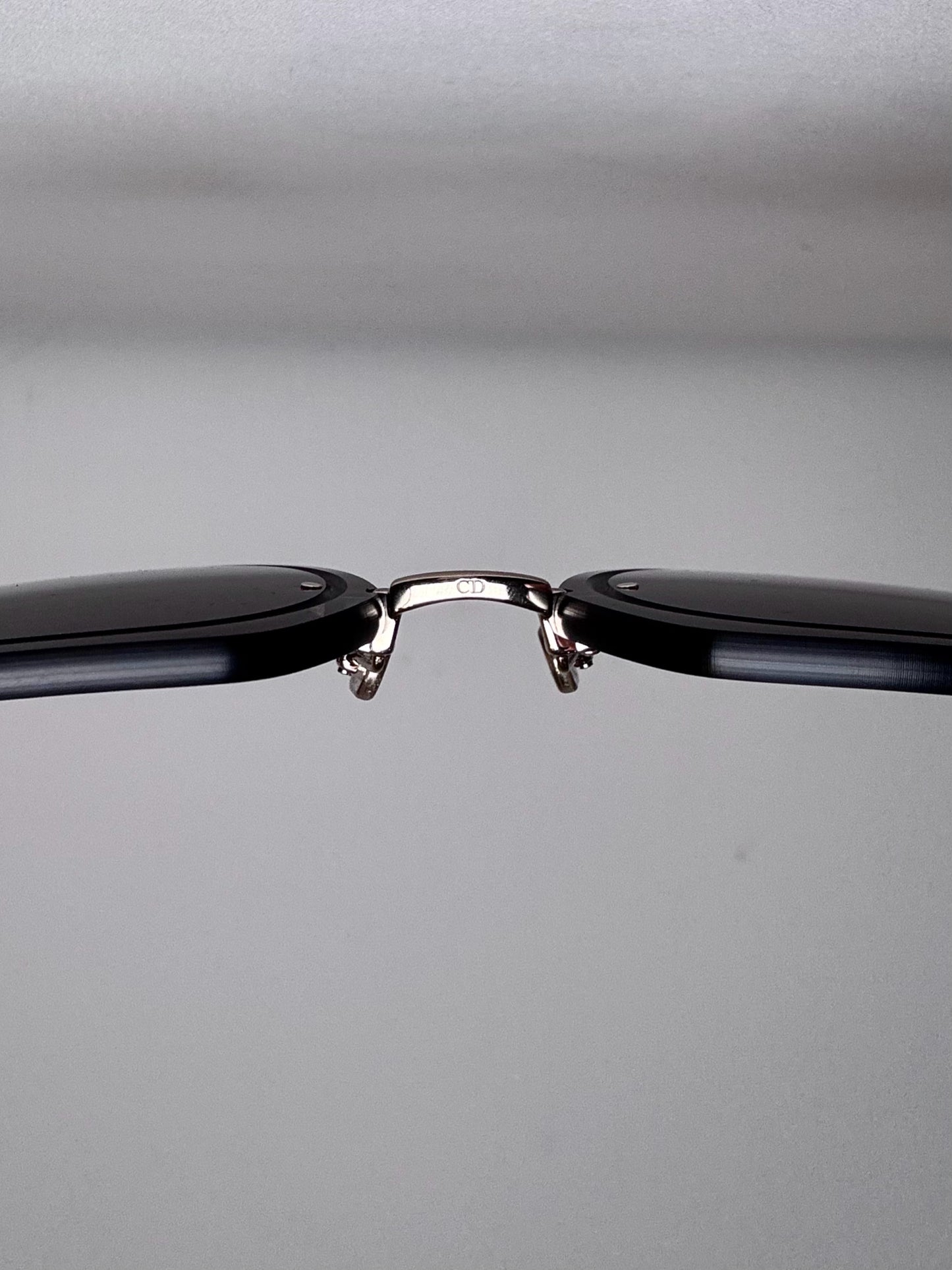 Metal Christian Dior Pre-owned Smoke Grey/Multi Sunglasses Pre-Owned