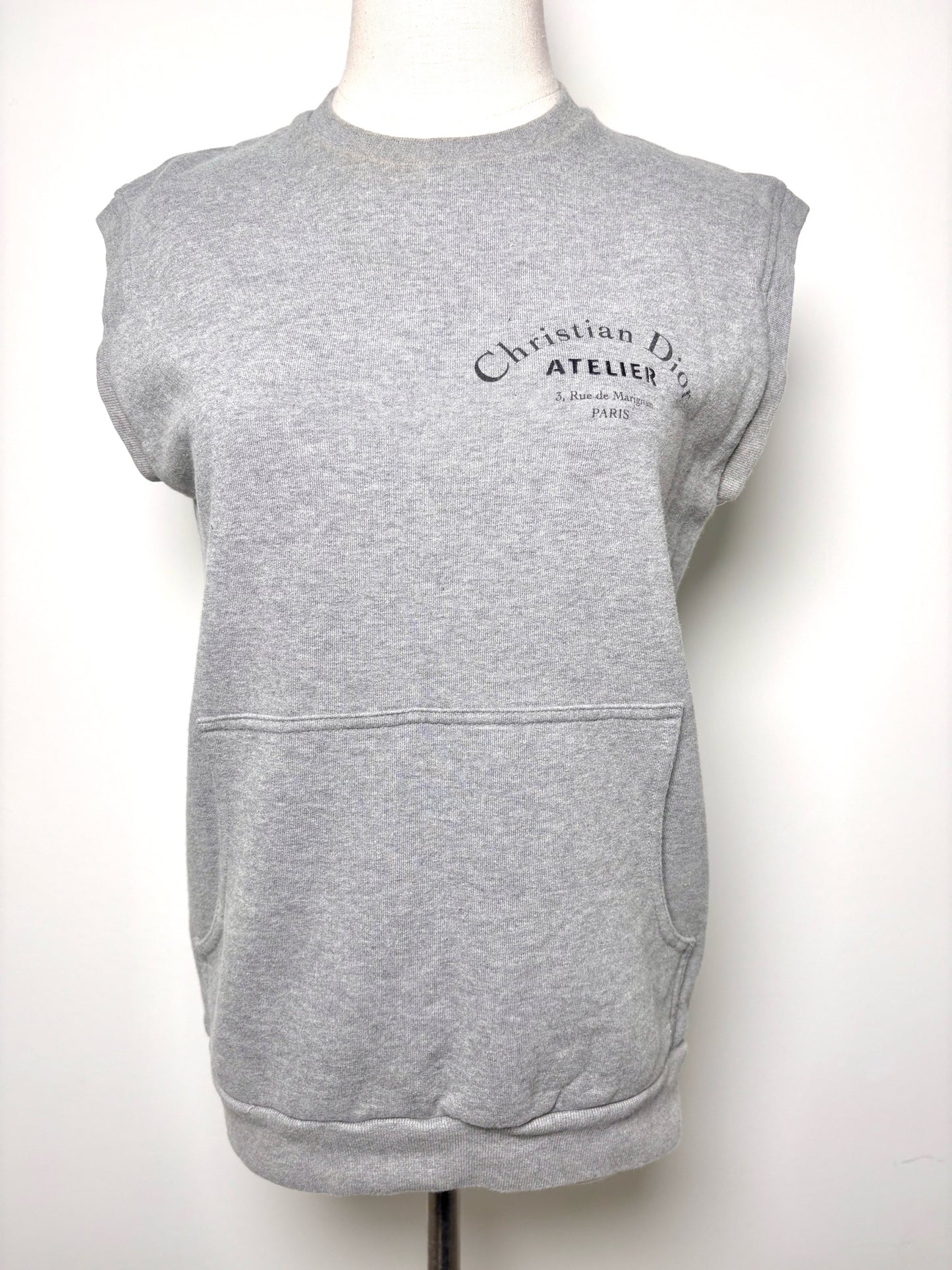 Women Size XS Christian Dior Gray Print Top