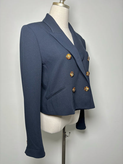 Women Size 10 Veronica Beard Navy Dickey Navis Blazer