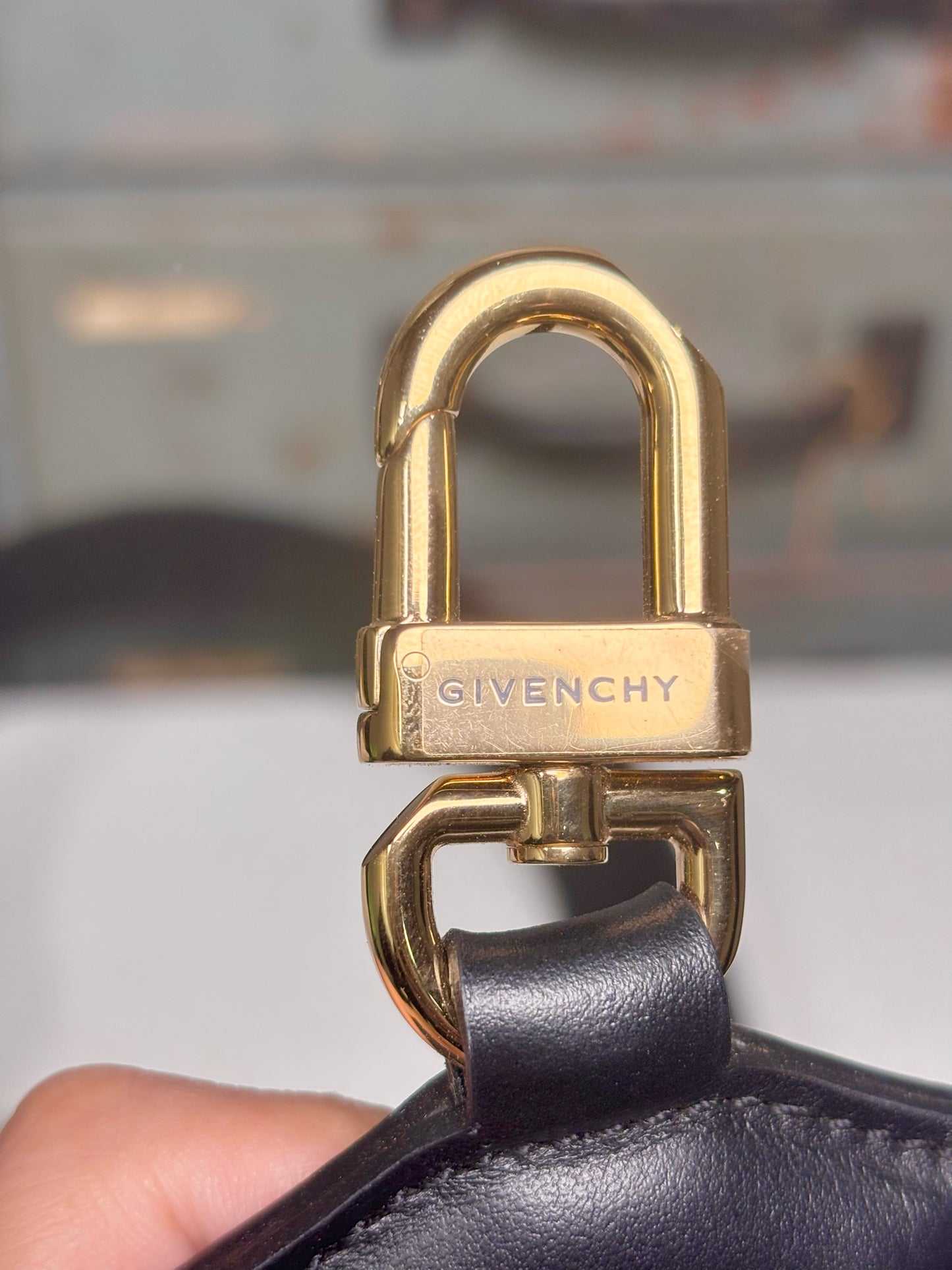 Additional Embossed Black Givenchy NWT Strap