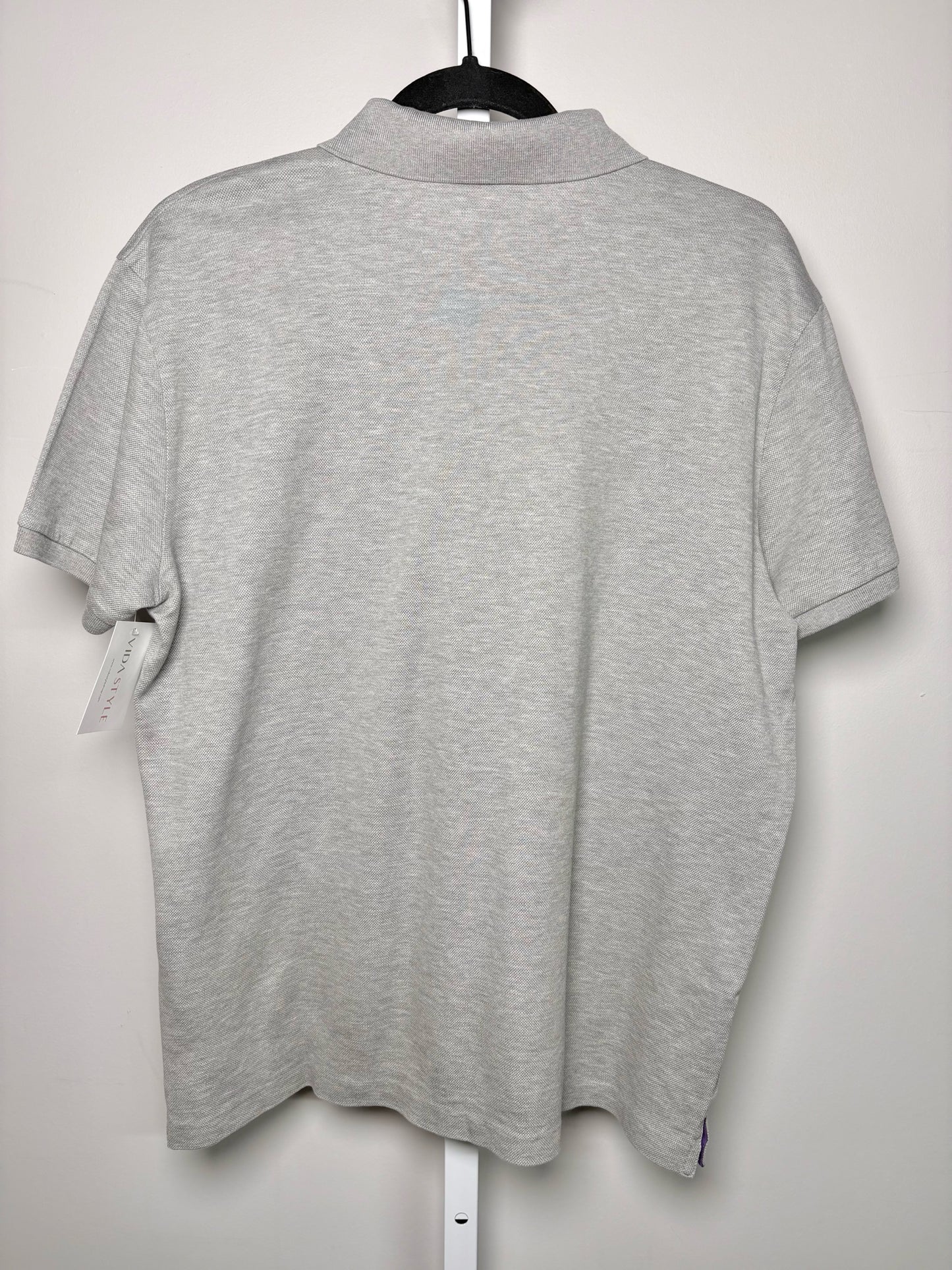 Mens Size L Ralph Lauren Purple Label Gray Solid Men's Shirt