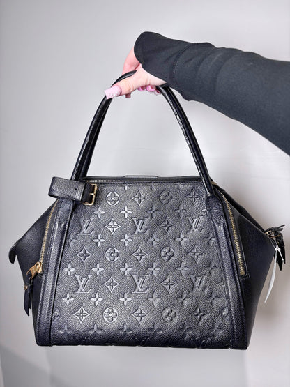 Leather Louis Vuitton Monogram Black Medium Purse