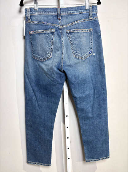 Women Size 28 (6) AO.LA Blue Embroidered Jeans